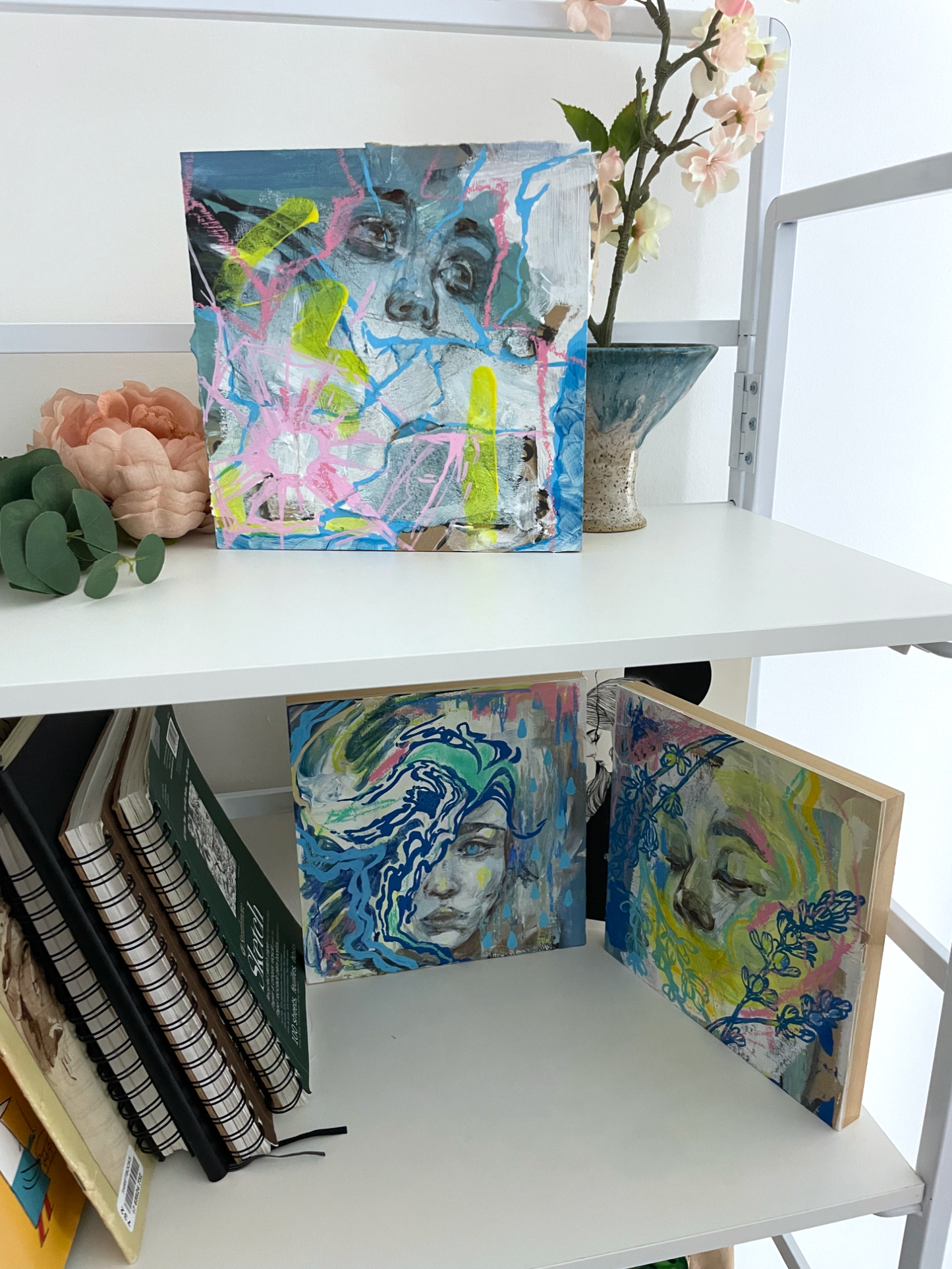 Torrent (8x8 inches) 2025