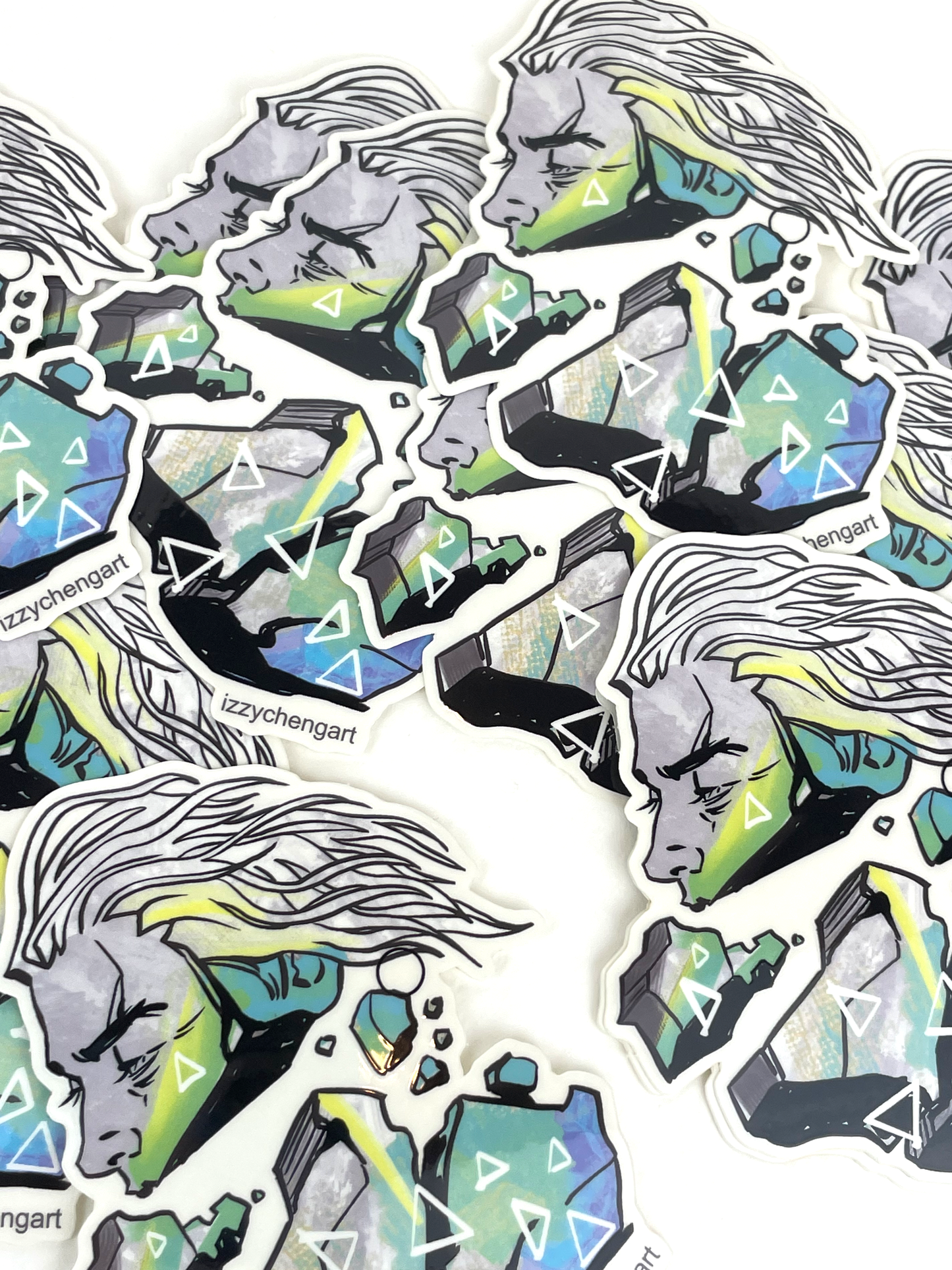 Breaking Into Pieces - Sticker