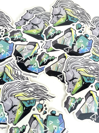 Breaking Into Pieces - Sticker