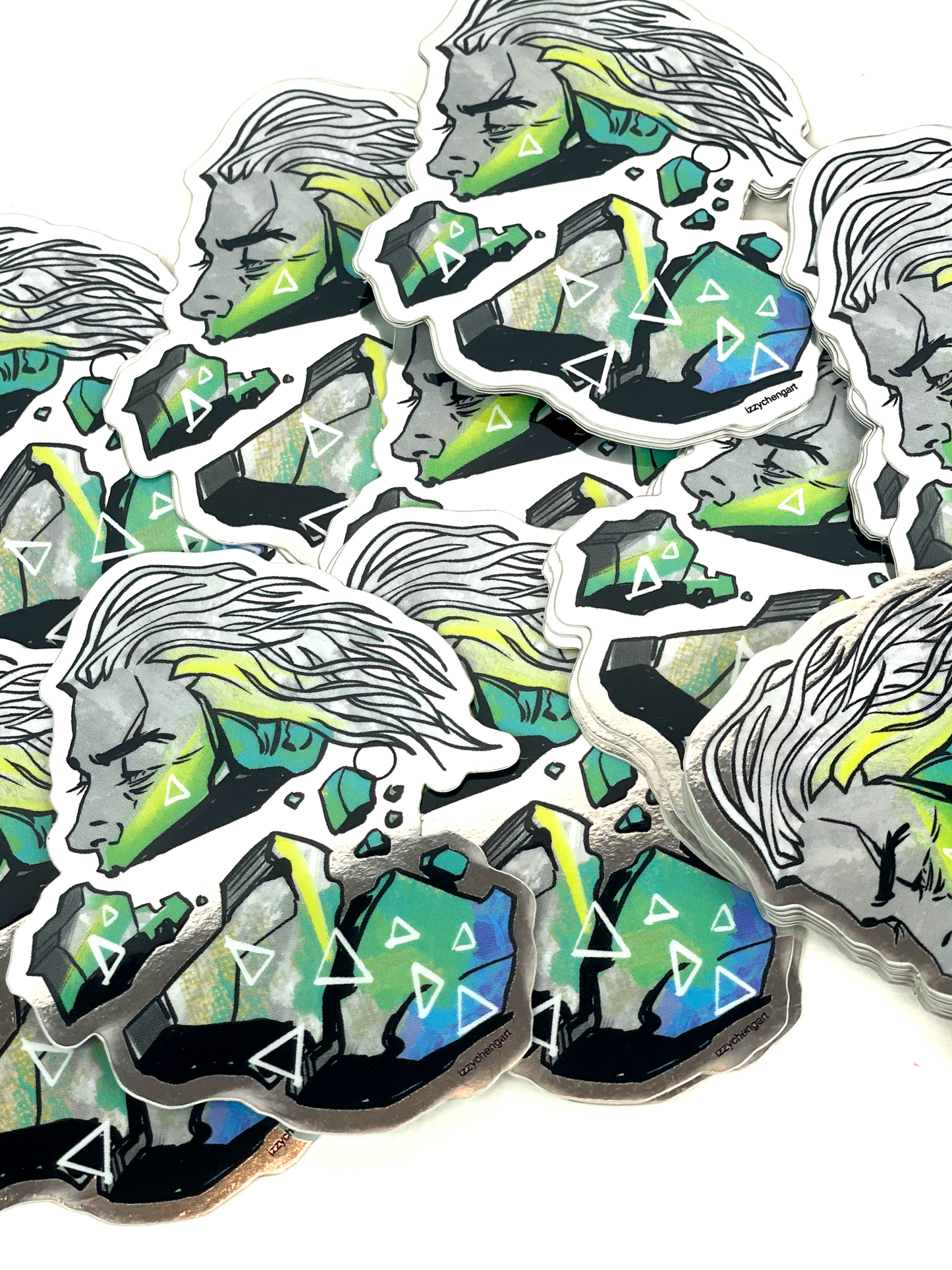 Breaking Into Pieces - Holo Sticker