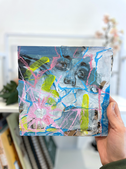 Shattered (8x8 inches) 2025