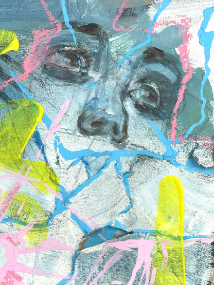 Shattered (8x8 inches) 2025