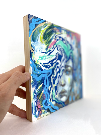 Torrent (8x8 inches) 2025