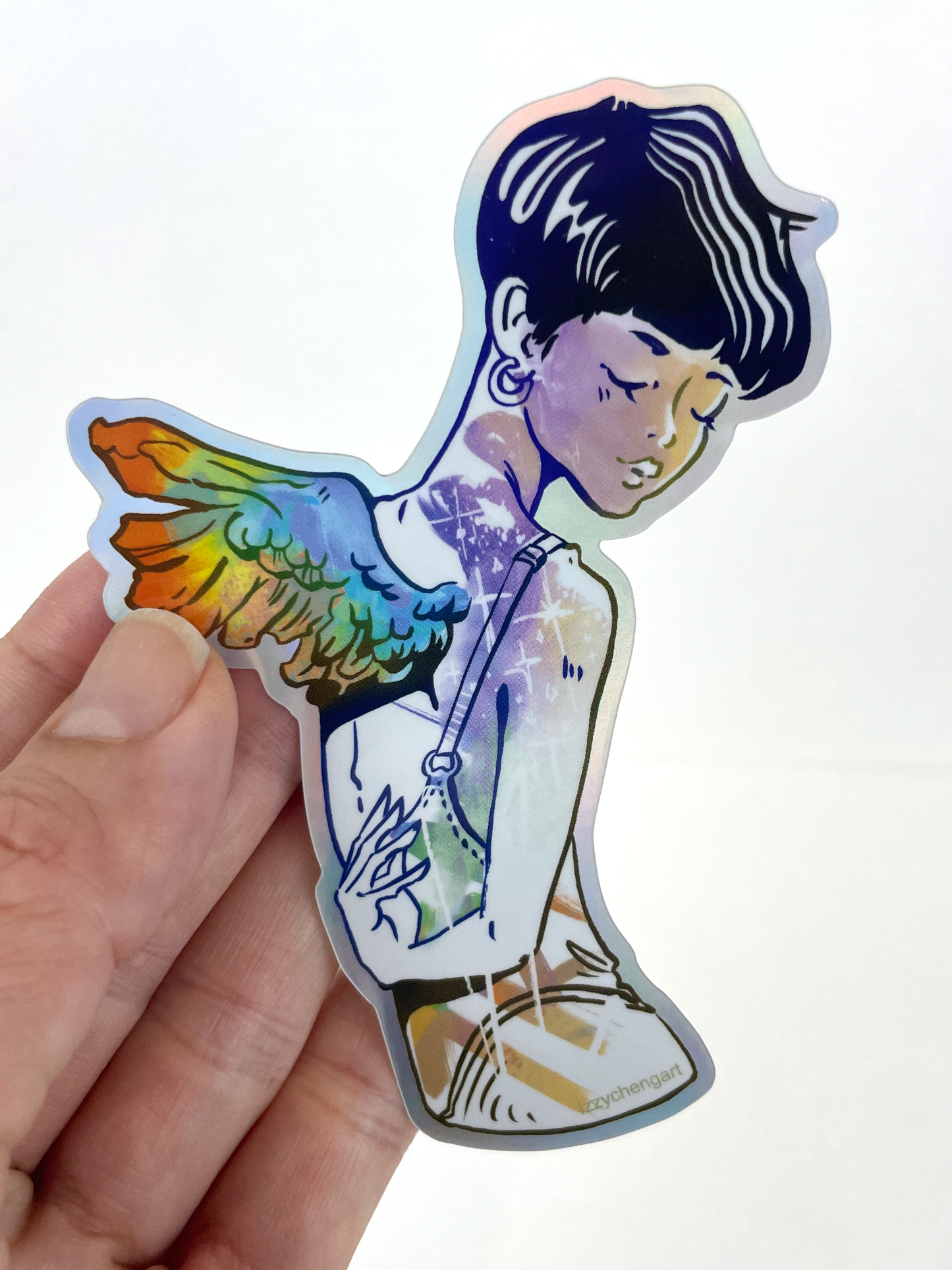 Transforming - Holo Sticker