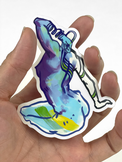 Uncomfortable - Sticker