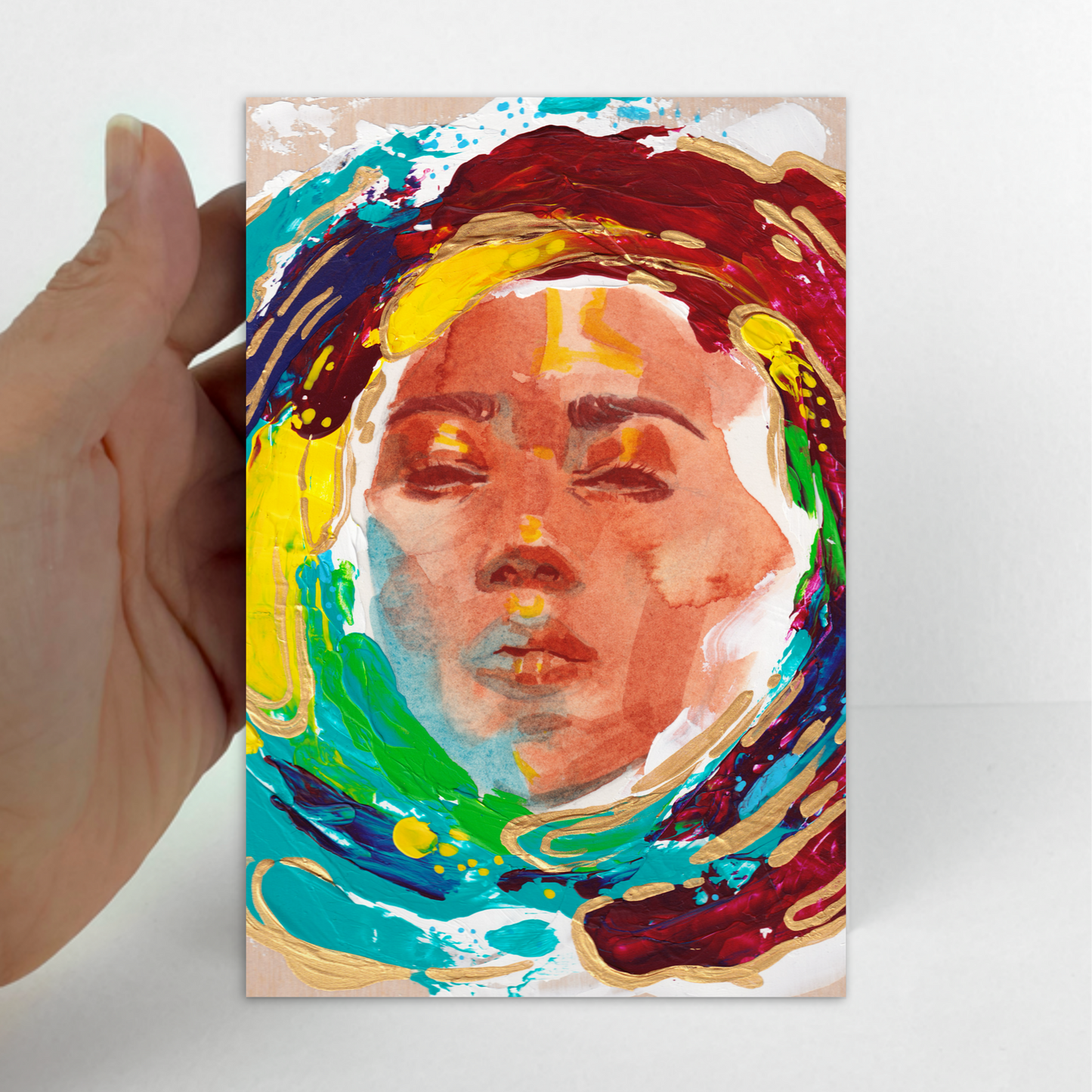 Spiraling Thoughts - Mini Print