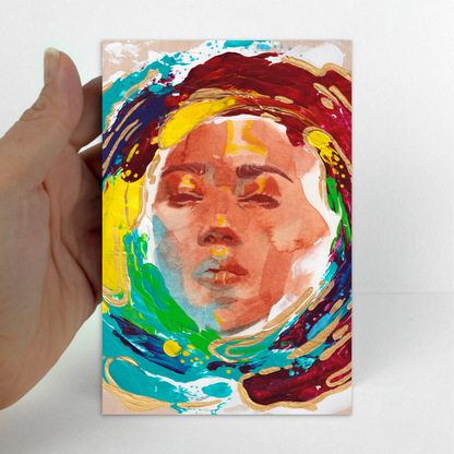 Spiraling Thoughts - Mini Print